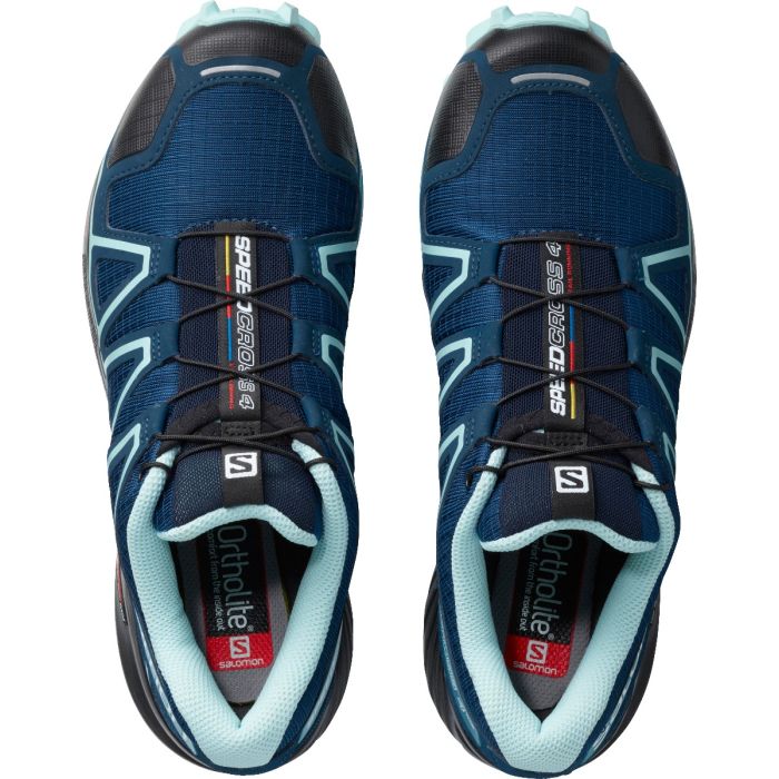 Salomon Speedcross 4 wide W poseidon eggshell blue black