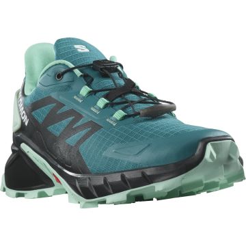 Salomon Supercross 4W Damen HarborBlou/Black/Yucca