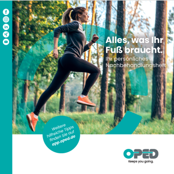 Nachbehandlungsheft Fuss